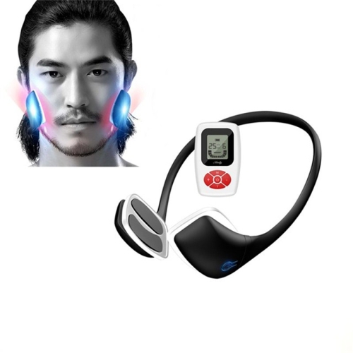 Micro-Current Facial Massager Smart Lazy Face-Lifting Device EMS Beauty  Device(Black)