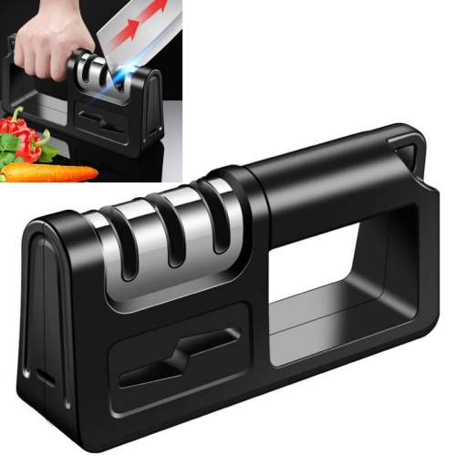 Wholesale Knife & Scissors Sharpener with Suction Cup Base - GLW