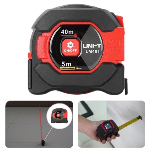 

UNI-T Handheld Rangefinder Infrared Electronic Ruler Tool, Model:LM40T 40m