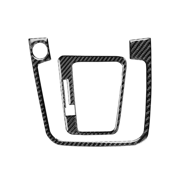 

2pcs /Set Gear Shift Panel Trim Sticker Set For Volkswagen Magotan/CC Left-Hand Drive(Black)