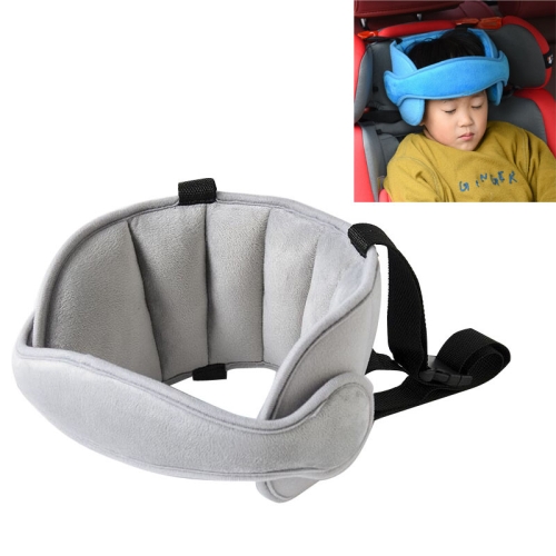 

Child Car Seat Head Support Comfortable Safe Sleep Solution Pillows Neck Travel Stroller Soft Caushion(Grey)