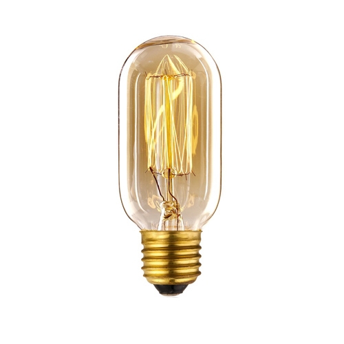 

E27 40W Retro Edison Light Bulb Filament Vintage Ampoule Incandescent Bulb, AC 220V(T45 Filament)