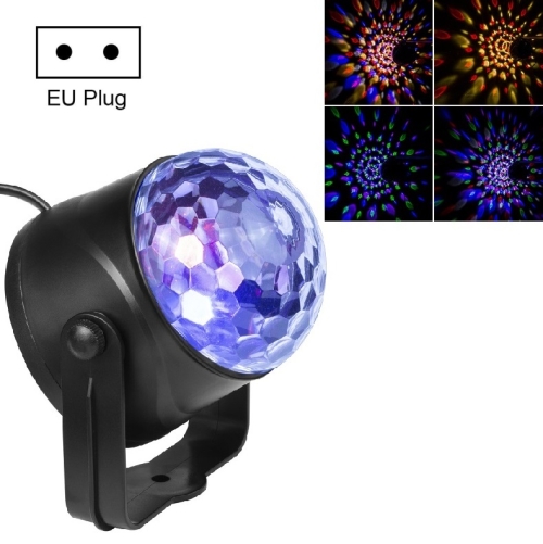 MGY-019 6W Telecomando LED Crystal Magic Ball Light Luce laser colorata da  palco rotante, specifica