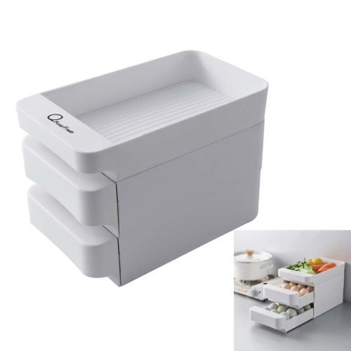 Plastic Storage Box Organizer Tank Multilayer Fridge Bin Box Rectangular  Kitchen Silicone Food Storage Container Set - China Box and Plastic  Products price