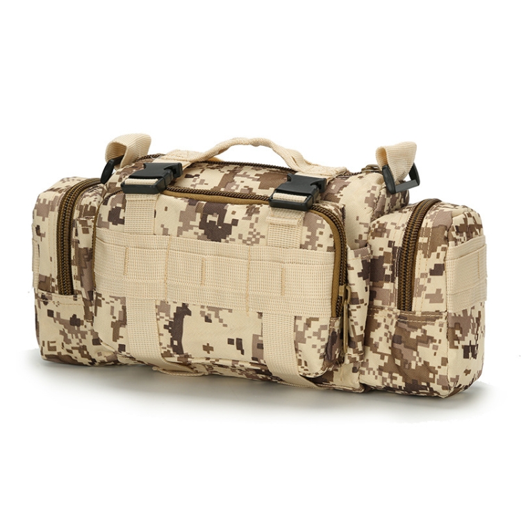 

B04 Sports Outdoor Fishing Waterproof Waist Bag Photography Multifunctional Bag(Desert Digital)