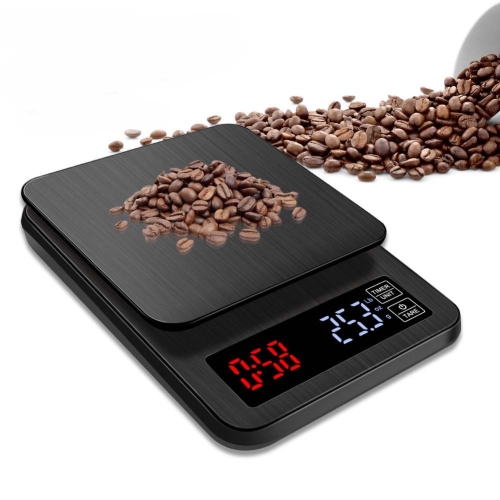 Balance de cuisine intelligente alimentée par USB de balance de café  poussée à la main avec