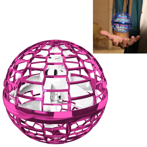 

Magic Flying Ball Gyro Aircraft Can Spin Creative Decompression Toys(Pink)