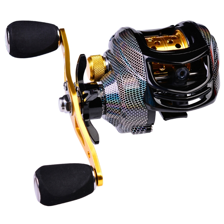 

PROBEROS Metal Drop Wheel 18+1 Axis Lure Fish Wheel, Style: DW132WR Right Hand