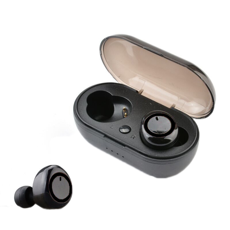 

Y50 Sports Outdoor TWS Bluetooth 5.0 Touch Wireless Headphones(Black)