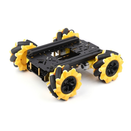 

Waveshare Smart Mobile Robot Chassis Kit, Chassis:With Shock-absorbing(Mecanum Wheels)