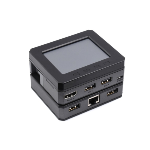 

Waveshare for Raspberry Pi Zero / Zero 2 W HDMI USB HUB Module+ POD Case, Set:With 2.8inch LCD Module + LAN Module