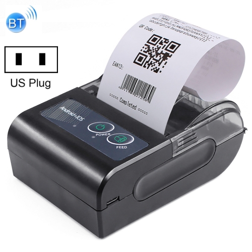 58HB6 Macchina per ricevute da asporto per etichette con stampante termica  Bluetooth portatile, supporta la stampa