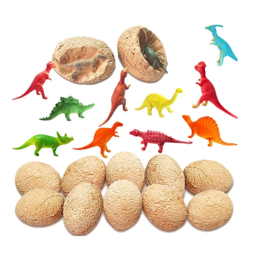 Ensemble De Jouets De Dinosaure Simulé 12 Pièces, Ankylosaure En