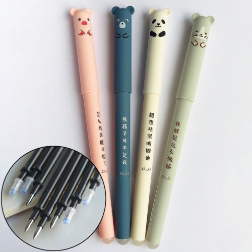 Kawaii Lollipop Shape Black Ink 0.5mm Gel Pen Signature Pen School Supplies, 