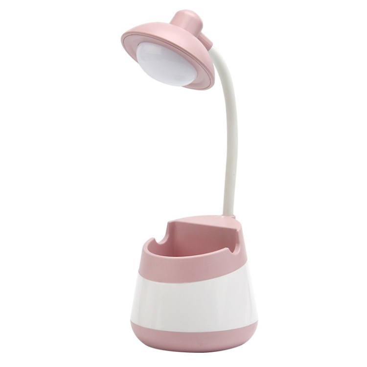 USB Charging LED Desk Light Eye Protection Lamp with Pen Holder