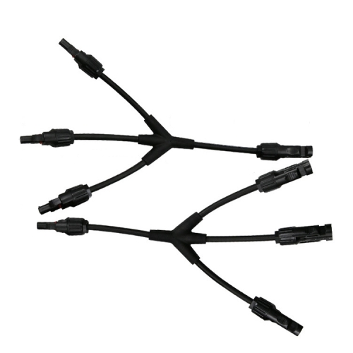 Paire de Connecteurs MC4 3 Panneaux (Y) 