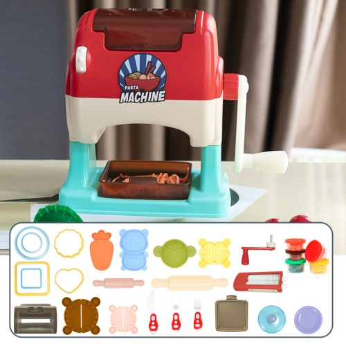 Diy Colorful Clay Pasta Machine Children Pretend Play Simulation