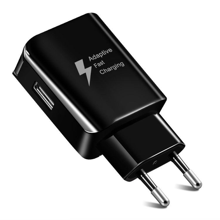 

QC 2.0 D5 Fast Charger Travel Charge Adapter(EU Plug Black)