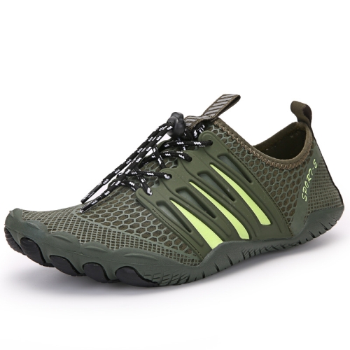 

Outdoor Sports Hiking Shoes Antiskid Fishing Wading Shoes Lovers Beach Shoes, Size: 42(Army Green)