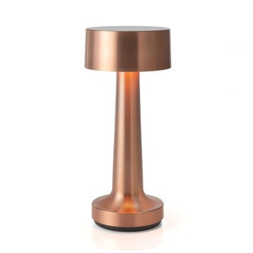 

JB-TD10 LED Charging Bar Table Lamp Retro Creative Bar Cafe Restaurant Simple Bedside Night Light, Specification: UK Plug(Golden)