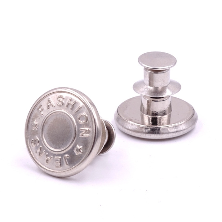 SUNSKY - 20 PCS 17mm Jeans Buttons Nail 