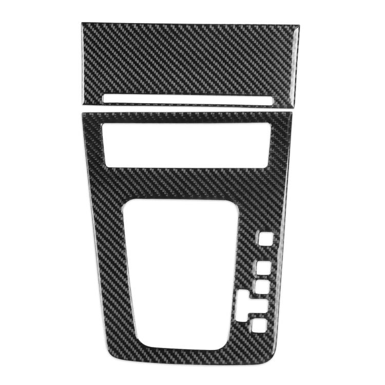 

For 2017-2021 Skoda Octavia Right-Hand Drive 2pcs /Set Gear Shift Panel Trim Sticker(Black)