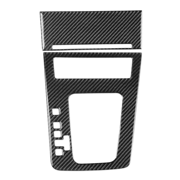 

For 2017-2021 Skoda Octavia Left-Hand Drive 2pcs /Set Gear Shift Panel Trim Sticker(Black)