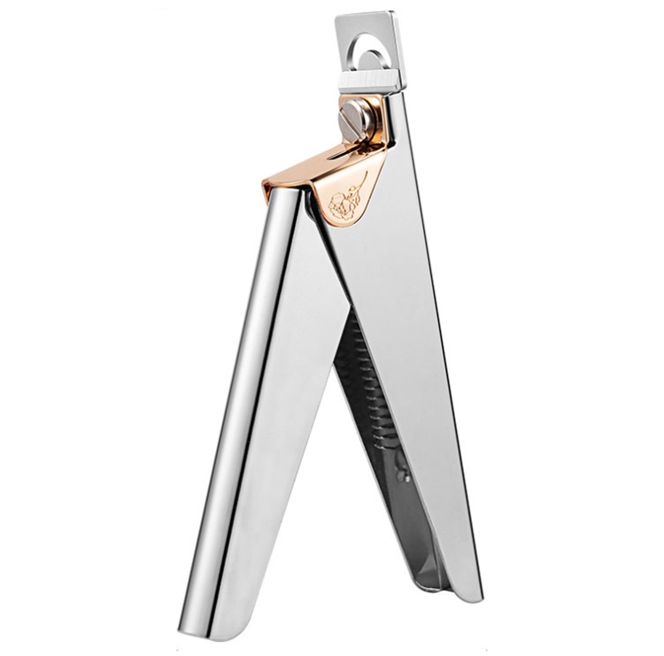 Precision Golden Elegance: Premium Stainless Steel French U-Shaped Nail Cutter Knife For Perfectly Shaping Fake Nails and Professional Manicures