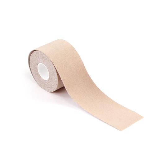 

2 PCS Chest Stickers Sports Tape Muscle Stickers Elastic Fabric Nipple Stickers, Specification: 5cm x 5m(Light Skin Color)