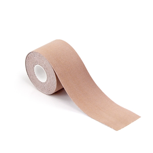 

2 PCS Chest Stickers Sports Tape Muscle Stickers Elastic Fabric Nipple Stickers, Specification: 5cm x 5m(Skin Color)