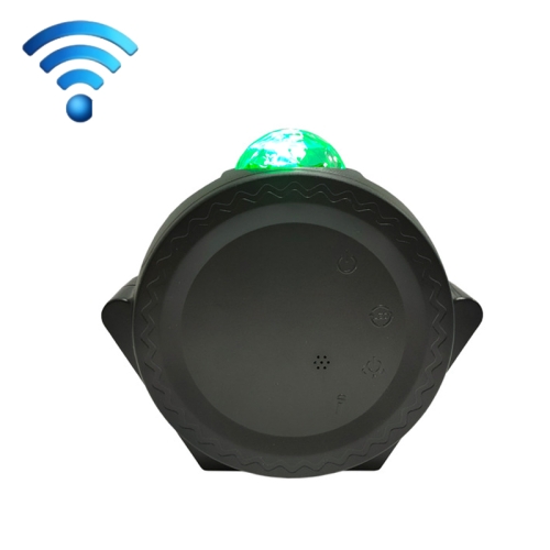 

SC511 3 In 1 Watermark Starry Sky Projector Graffiti Smart Atmosphere Night Light, Light color: Black WiFi