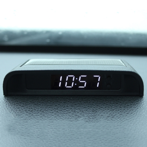 Solarnachtlicht Autouhr Automotive Elektronische Uhr