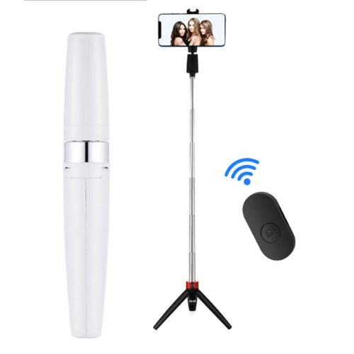 

Y9 Bluetooth Selfie Stick Integrated Video Broadcasting Tripod Selfie Stick(White)