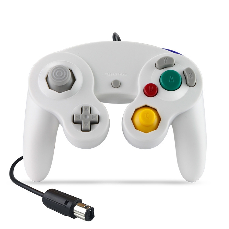 2 PCS Single Point Vibrating Controller Wired Game Controller For