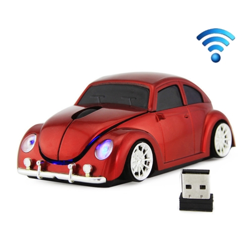 

CM0010B 1200 DPI 3-keys Car Shape Wireless Mouse(Red)