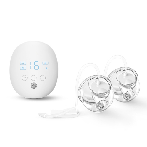 

Wearable Automatic Breast Pump Massage Hands-free Invisible Wireless Large Suction Breast Pump S4DW - English