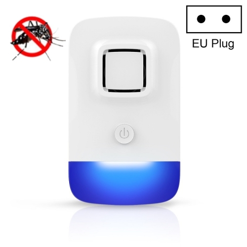 

Household Ultrasonic Electronic Mosquito Repellent High-Power Frequency Conversion Mouse Repellent Specifications: EU Plug(White)