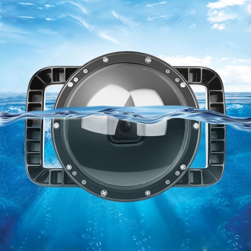 

SHOOT XTGP559 Dome Port Underwater Diving Camera Lens Transparent Cover Housing Case For GoPro HERO10 Black / HERO9 Black