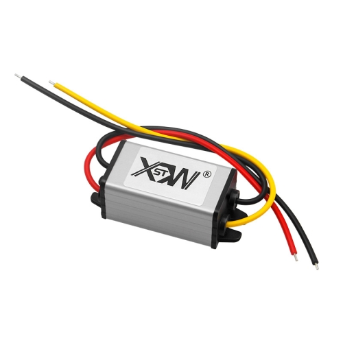 

XWST DC 12/24V To 5V Converter Step-Down Vehicle Power Module, Specification: 12/24V To 5V 1A Small Aluminum Shell