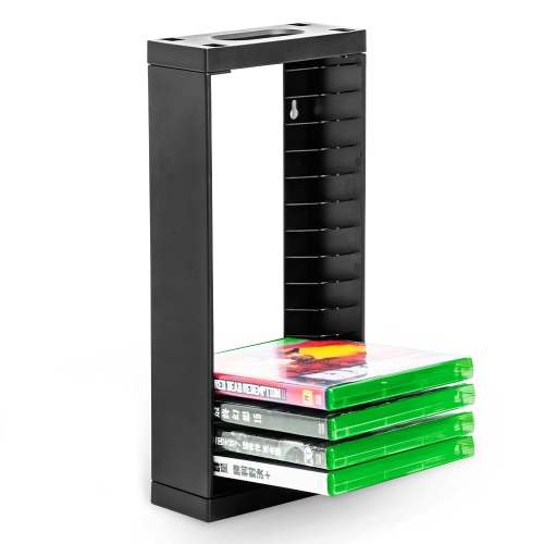 

DOBE TYX-0659 Host Single-Layer Game Disc Storage Rack Wall-Mounted Storage Disc Rack Suitable For XBOX Series S / X(Black)