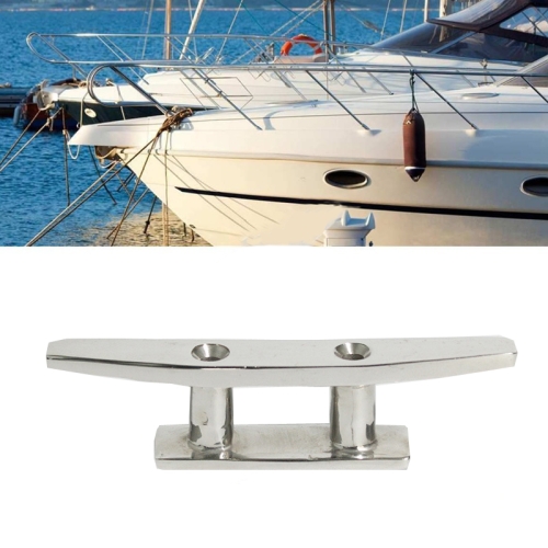 

316 Stainless Steel Siamese Mooring Bollard For Marine Boat Yacht, Specification: 10 inch