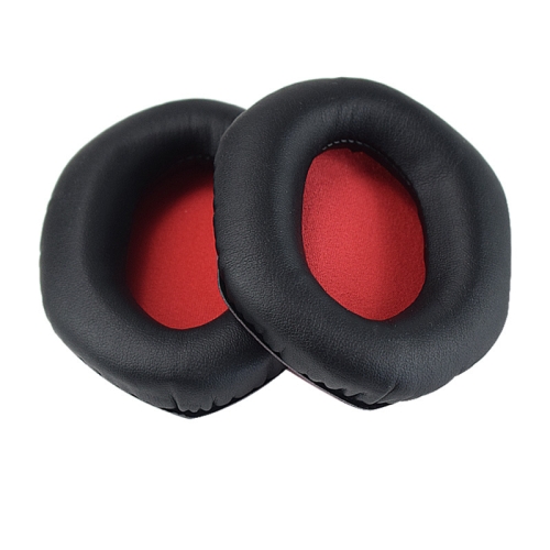 2 PCS Suitable for V-Moda LP/M100/LP2 Headest Sponge Cover Earmuffs, Colour: Black Red Net