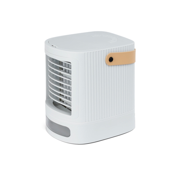 Home Dorm Room Office Mini Air Cooler USB Cooling Fan(White)