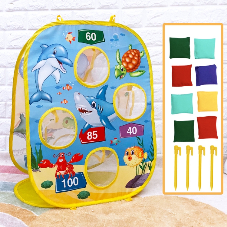 

Children Folding Dinosaur Ocean Throwing Sandbags Tent Toy