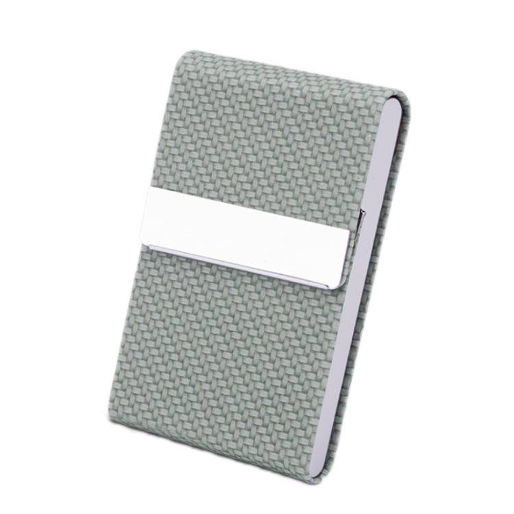 

2 PCS Advertising Business Card Case Business Practical Craft Gift(Woven Green)