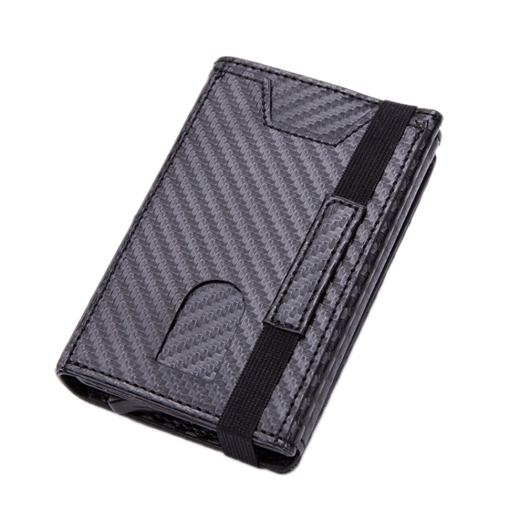 

RFID Anti-Theft Aluminum Alloy Card Case(Carbon Fiber Black)