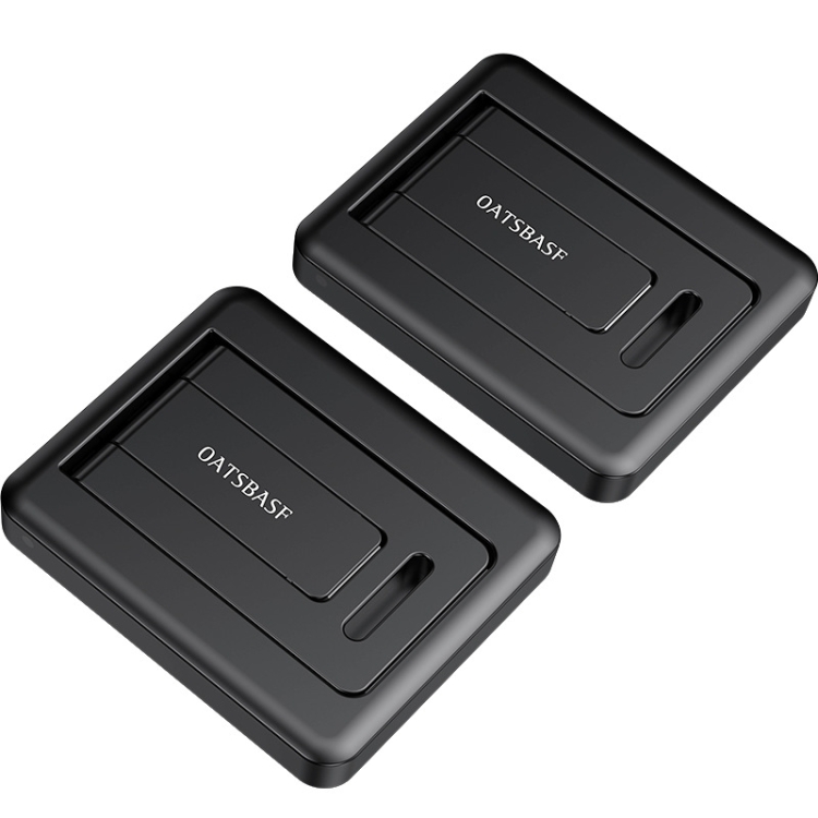 

Oatsbasf 03489 Lazy Notebook Portable Bracket Foldable Portable Bracket With Mats(Black)