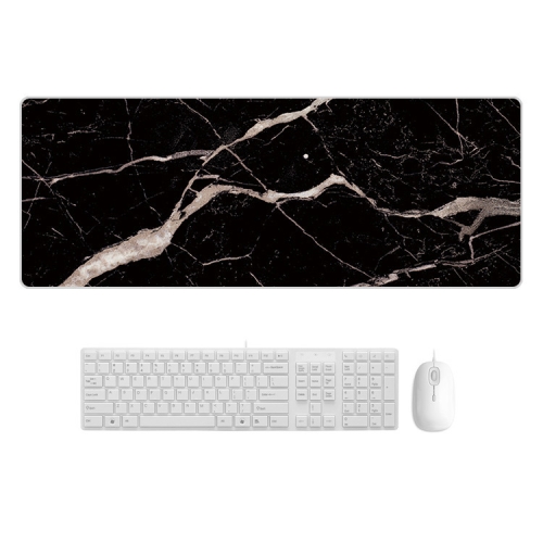 

300x700x3mm Marbling Wear-Resistant Rubber Mouse Pad(Stone Tile Marble)