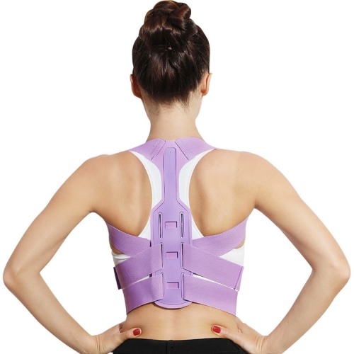Humpback Correction Belt Back Posture Corrector, Specification: S(050 Adult  Gray)