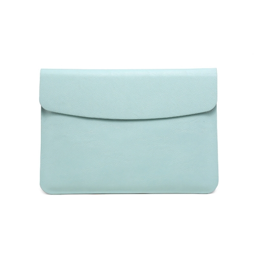 

Horizontal Litchi Texture Laptop Bag Liner Bag For MacBook 15 Inch A1707 / 1990(Liner Bag Green)